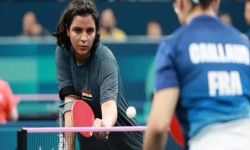 تأهل اللاعبة نجلة عماد الى نهائي بطولة بارالمبياد باريس